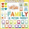 Boho Classroom Bulletin Board Decor Set of 56, Classroom Door Decor, Our Class is a Family Picture Bulletin Board Decoration, Back to School Decorations Teacher Must Haves (Bright)